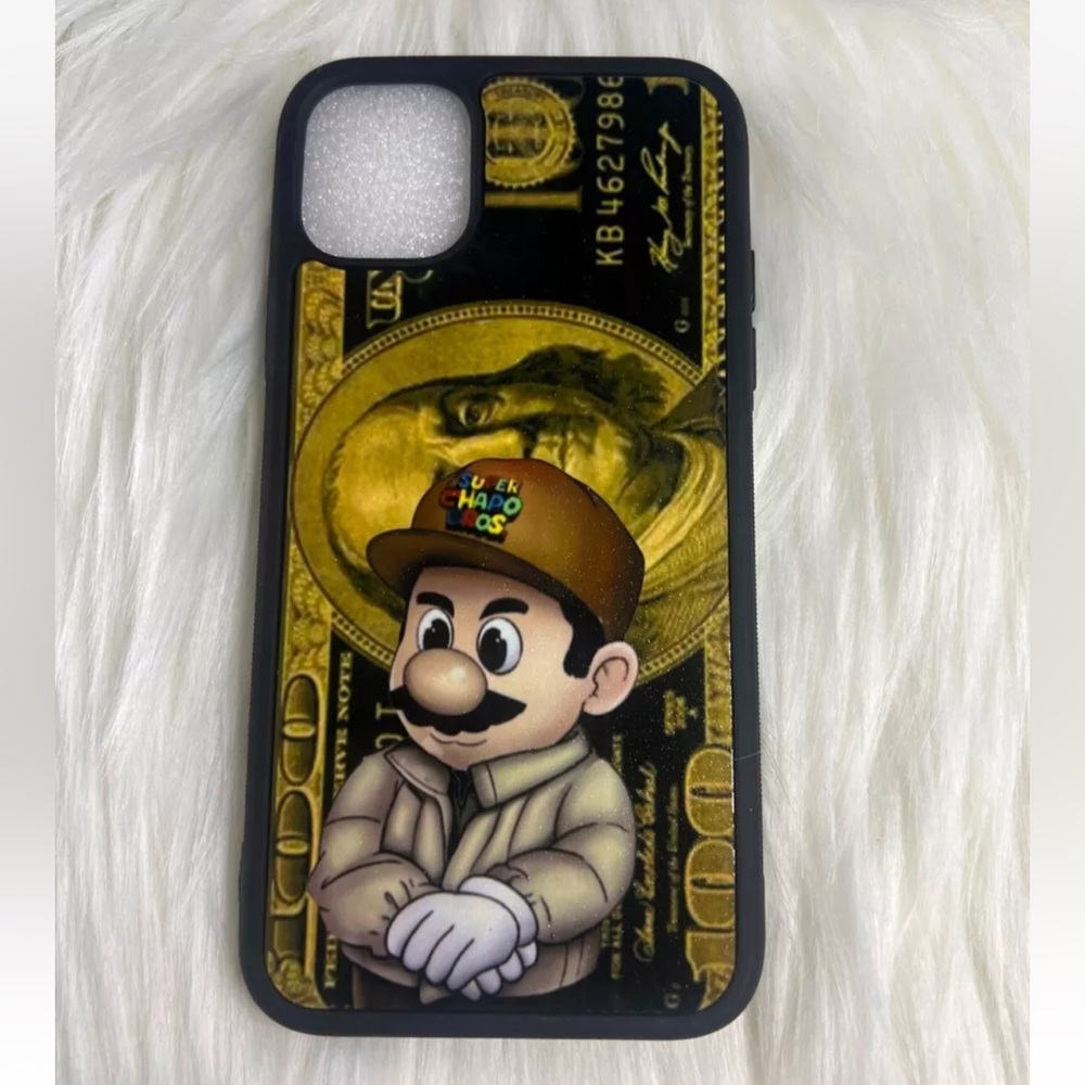 Handmade Chapito Dollar Bill Printed Phone Case Iphone / Samsung